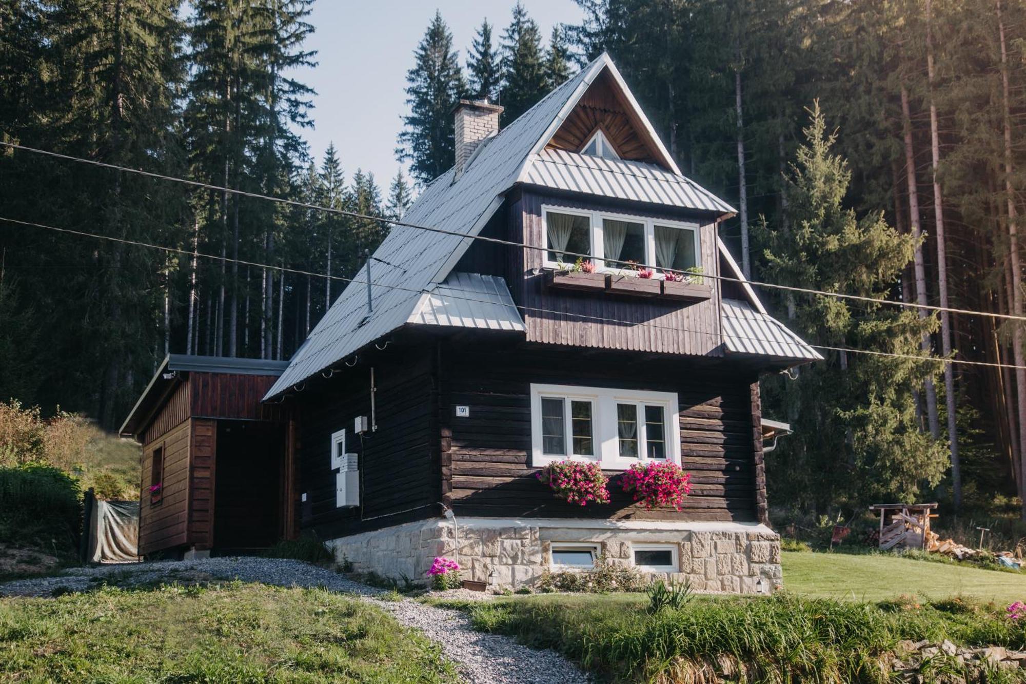 Roubenka U Kavku Villa Stare Hamry Bagian luar foto